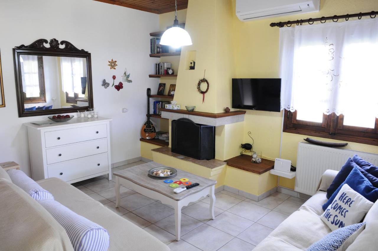 Athos View Villa By The Sea 奥马斯帕纳吉亚斯 外观 照片