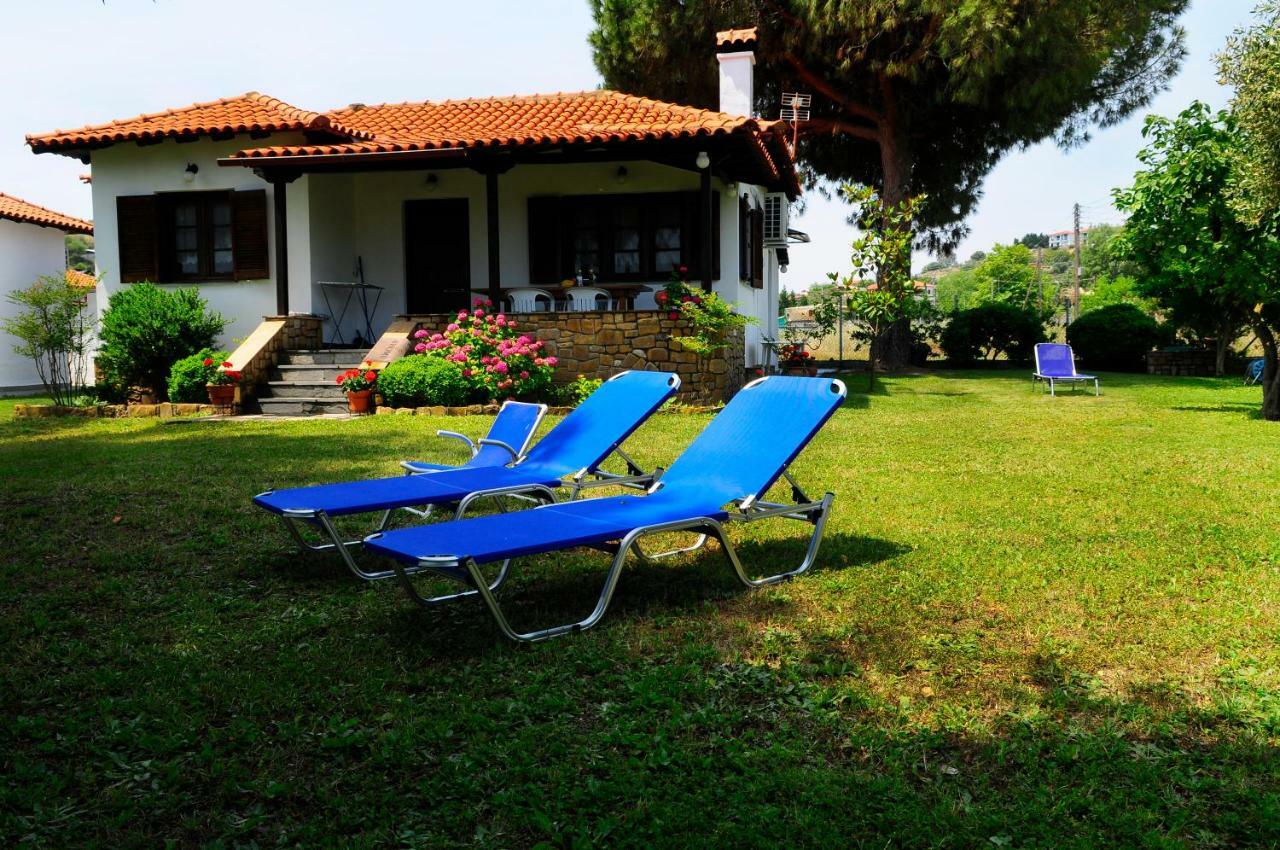 Athos View Villa By The Sea 奥马斯帕纳吉亚斯 外观 照片